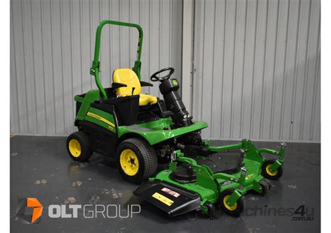 Used 2016 John Deere John Deere 1570 Mower 72 Inch Side Discharge Deck 37hp Diesel Engine 4wd