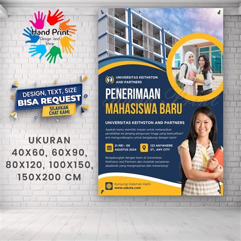 Jual Spanduk Banner MMT PPDB Penerimaan Peserta Didik Baru Sekolah