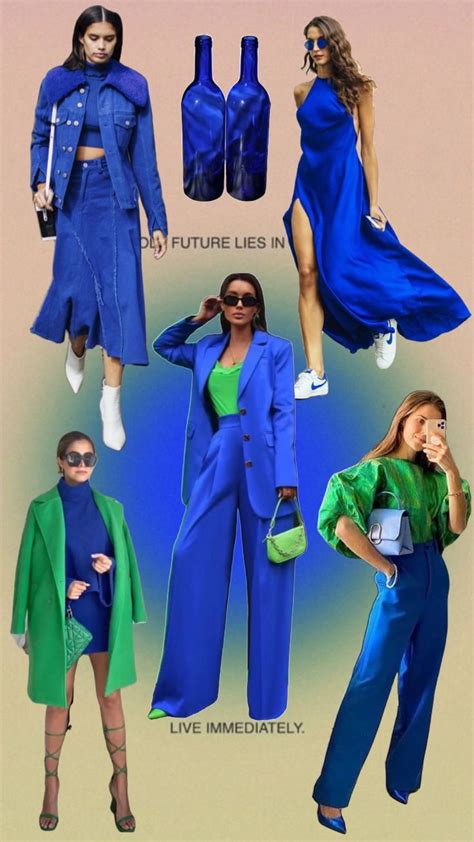 Check Out Amelieonate S Shuffles Cobalt Blue And Green Outfit