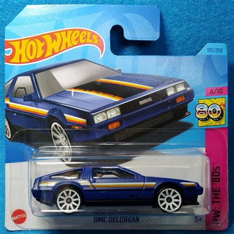 HOT WHEELS DMC 12 Delorean Hw The 80S 1 64 8 10 Hkj 65 2023 Neuf