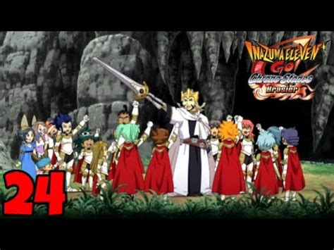 LET S PLAY INAZUMA ELEVEN GO CHRONO STONES BRASIER 24 LES CHEVALIERS