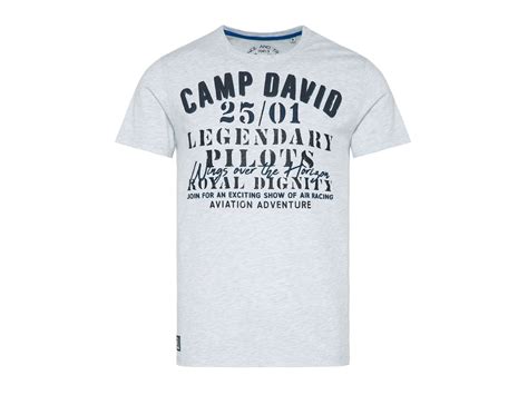 Camp David Herren T Shirt Mit Druck LIDL