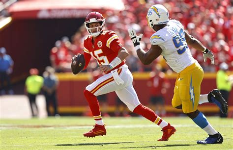 Kansas City Chiefs Vs Los Angeles Chargers Injury Report And Starting