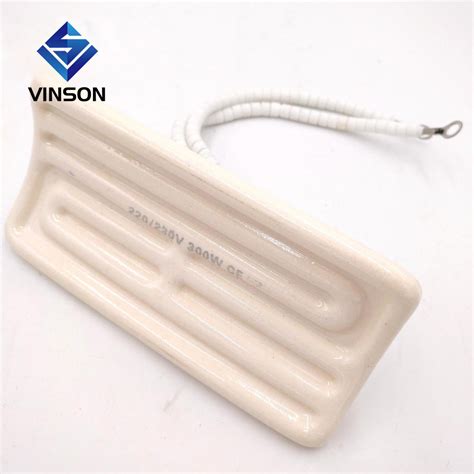 Flat IR Ceramic Heaters 122X122 Mm 220V 600W Far Infrared IR Ceramic