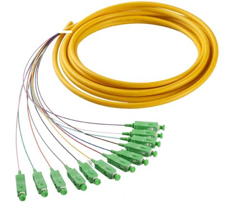 Sc Apc Core Fanout Fiber Optic Pigtail Sm Simplex M Optical Fiber