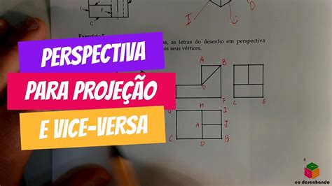 Vistas Ortograficas Desenho Tecnico Exercicios Resolvidos REVOEDUCA