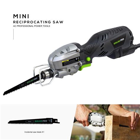 Reciprocating Saw, GALAX PRO Compact Saber Saw 5 Amp Mini Reciprocating ...