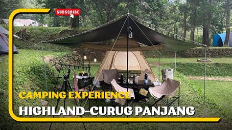 Highland Camp Curug Panjang Tempat Camping Pilihan Di Megamendung