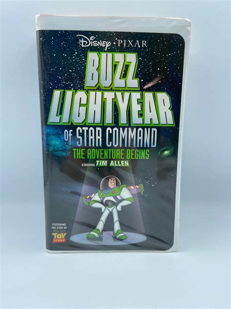 Buzz Lightyear Of Star Command VHS Video Tape Etsy Australia