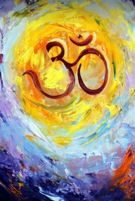 Uv Coated Modern Om Canvas Painting Shape Rectangular Size X At