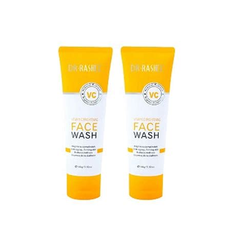 Vitamina C Limpiador Facial Iluminador Dr Rashel 100Gr 2 Unidades