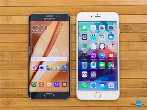 Samsung Galaxy S6 Edge Vs Apple IPhone 6 Plus