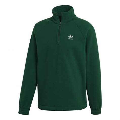 Half Zip Sweatshirt Adidas Originals Adicolor Polar Fleece