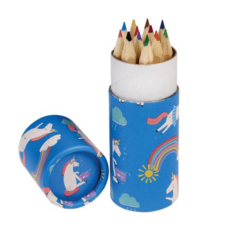 ﻿magical Unicorn Colouring Pencils Set Of 12 ﻿rex London