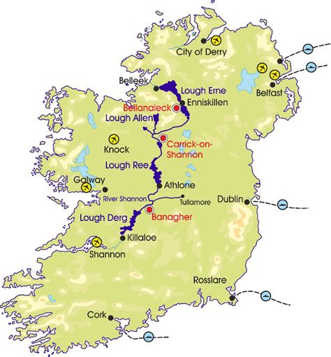 Carrick On Shannon Map - Blanch Sherline