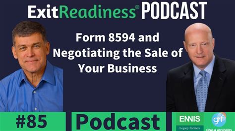 Form 8594 And Negotiating The Sale Of Your Business Youtube