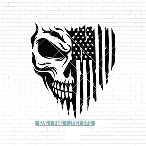 Tattered American Flag Svg Americanflagsvgstore