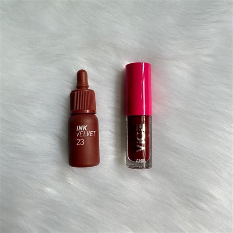 Peripera Ink Velvet Tint In Nutty Nude Bundle On Carousell