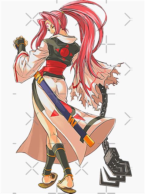 Baiken Guilty Gear Anime Lovers Sticker For Sale By GuiltyGearSol