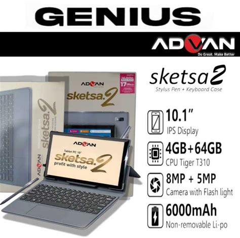 Jual Advan Tab Sketsa Gb Gb Tiger T Android Garansi