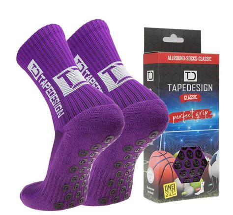 Tapedesign Socken Violett Offizieller Tapedesign Shop