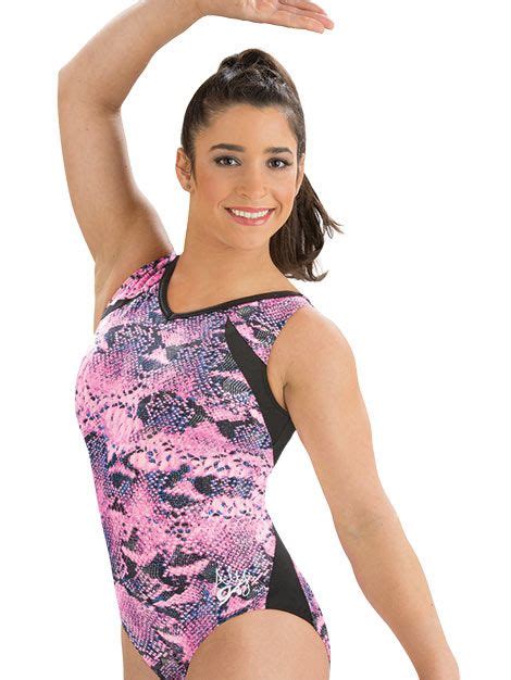 Aly Raisman Pink Cobra Leotard From Gk Elite Gk Elite Leotards Gk