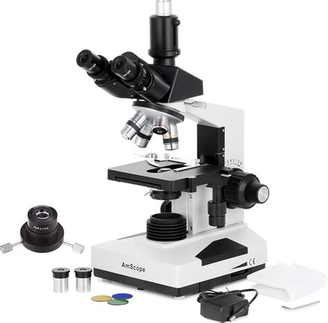 Amazon Amscope T B Dk Compound Trinocular Microscope Wf X And