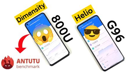 Dimensity U Vs Mediatek Helio G Antutu Test Comparison Youtube