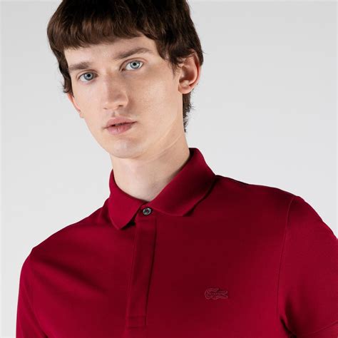 Lacoste Erkek Regular Fit Bordo Paris Polo PH5522 476 Lacoste