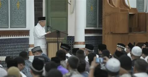 Kiai Ma Ruf Ajak Umat Muslim Raih Ketaqwaan Lewat Puasa