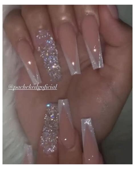 Winter Nails Acrylic Acrylic Nails Coffin Pink Coffin Shape Nails