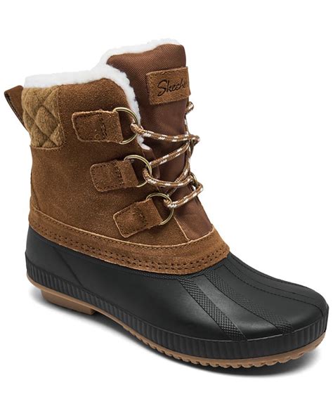 Skechers Womens Pond Duck Boots From Finish Line Macys