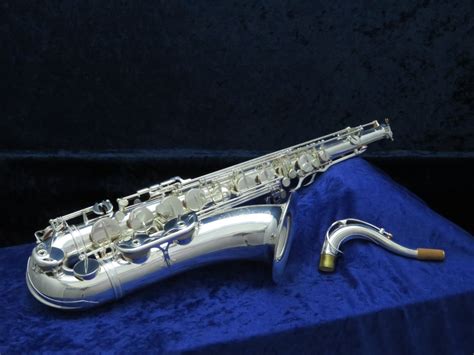 Selmer Mark Vi Silver Tenor Saxophone 1957 Serial M71245