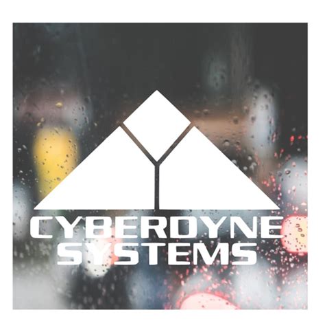 Custom Decal Cyberdyne Systems Logo Terminator Vinyl Sticker Decal For