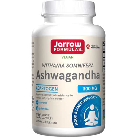 Ashwagandha Extract 300mg 120 Capsules Ayurvedic Performance