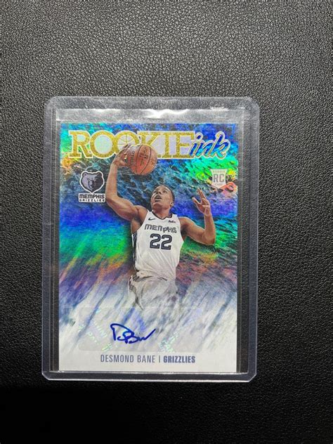 Nba Desmond Bane Rookie Ink Auto Rc Card Hobbies Toys Memorabilia