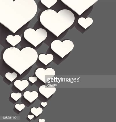 White Heart Border Stock Vector | Royalty-Free | FreeImages