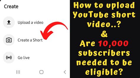 How To Upload Short Video On Youtube Youtube Short Video Upload