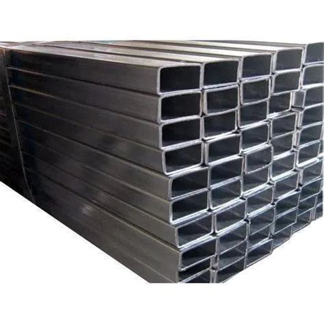 Rectangle Section Mild Steel Ms Rectangular Hollow Pipe For Industrial