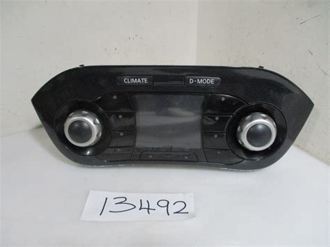 Nissan Juke Ti Climate Control Unit Partland Auto Parts