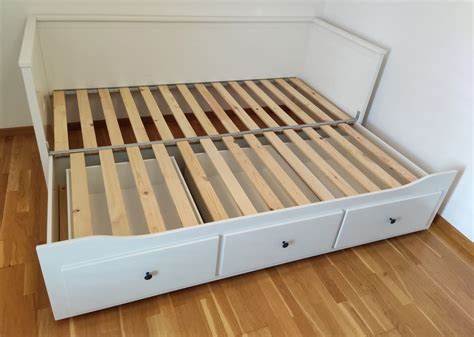 Ikea Hemnes Tagesbettgestell 3 Schubladen Weiß 80 X 200 Cm Kaufen