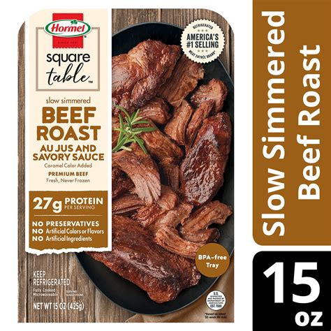 Buy Hormel Square Table Slow Simmered Beef Roast Au Jus Savory Sauce