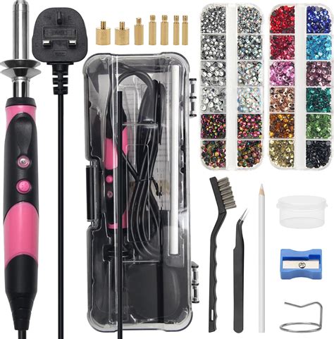 Windspeed Upgrade Hotfix Rhinestone Applicator Tool Rapid Heating Hot Fix Setter For Bedazzler