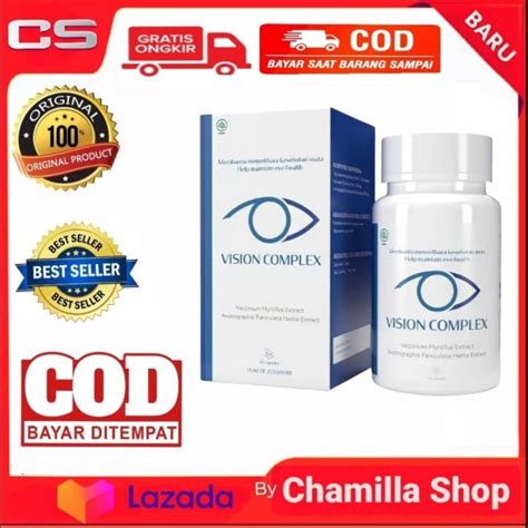 VISION COMPLEX ASLI ORIGINAL VISION COMPLEX Obat Mata Plus Minus Obat