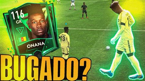 BUGADO TESTEI A CARTA DO ONANA GOLEIRO PIONEIRO FIFA MOBILE 23