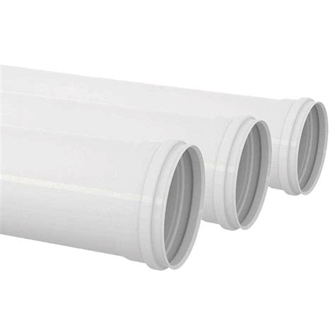 Tubo Esgoto 100mm Branco Amanco Centro da Construção