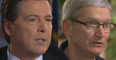 Fbi Director Apple Ceo Talk Privacy Concerns On 60 Minutes Cbs News