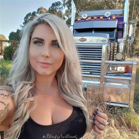 Worlds Hottest Truck Driver Australian Blayze Williams Rakes In 150k