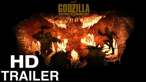 Godzilla Destroy All Monsters Trailer Fan Made Youtube