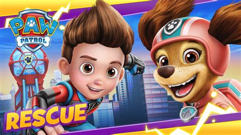 Paw Patrol The Movie Adventure City Calls Full Game Compilation Cartoon And Game Rescue Youtube